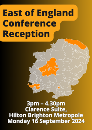 East of England Conference Reception