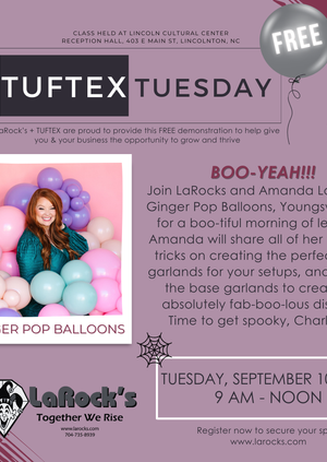 Tuftex Tuesday w/ GingerPop - September 10th