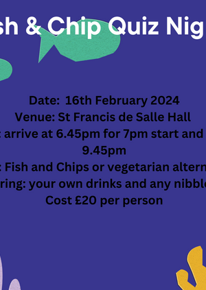 Newbury Branch Fish and Chips Quiz Night