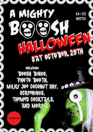 The Book Club presents A Boosh Halloween