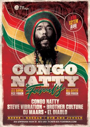 CONGO NATTY + FAMILY - FOXY STORE - Tickets