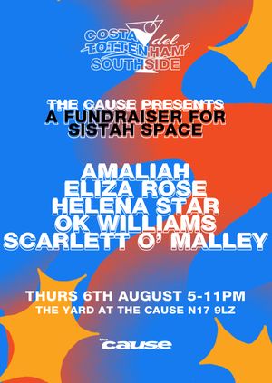The Cause presents A Fundraiser For Sistah Space with OK Williams, Eliza Rose & more
