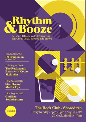 Rhythm & Booze w/ Count Skylarkin - All Vinyl Sunday Sessions! 