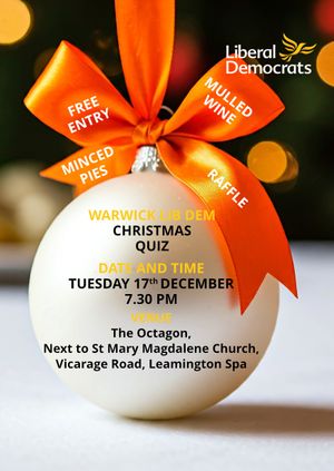 Warwick District Christmas Quiz