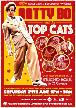 Natty Bo and The Top Cats: Midsummer Eve Party