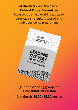 Policy Review: regional consultation