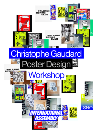 Poster Design with Christophe Gaudard (Online)