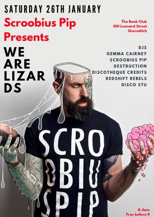 Scroobius Pip Presents We.Are.Lizards