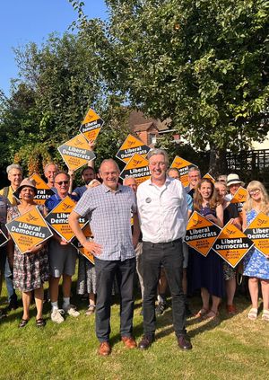Rally in Old Malden with Paul Kohler