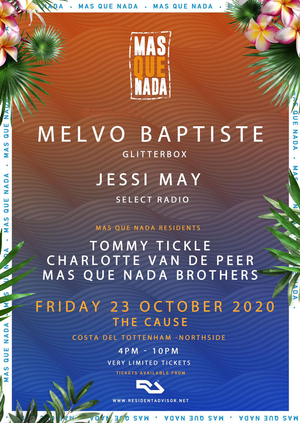 Mas Que Nada with Melvo Baptiste (Glitterbox) in the Beer Hall