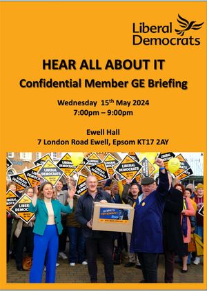 "HEAR ALL ABOUT IT!"- Confidential Member Briefing