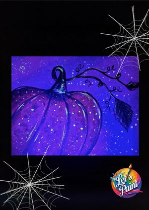 NAILSWORTH - Let's Paint N' Sip Pumpkin Spice (Glow Reveal)