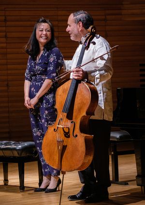 Gary Hoffman and Wu Qian