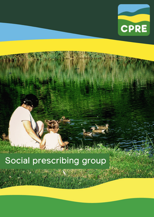 Social prescribing for park friends groups