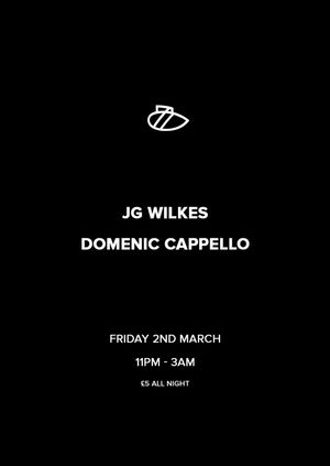 Scuba Reacheduled - JG Wilkes & Domenic Capello - £5 all night