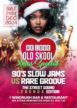 We Love Old Skool: 90’s Slow Jams vs Rare Groove