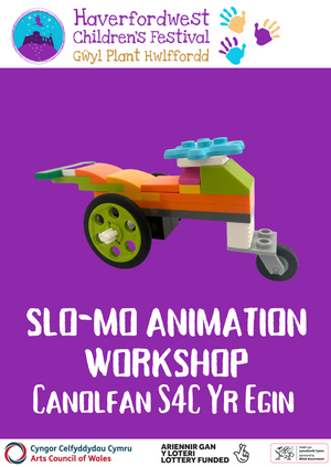 Slo-mo animation workshop 6-14 years