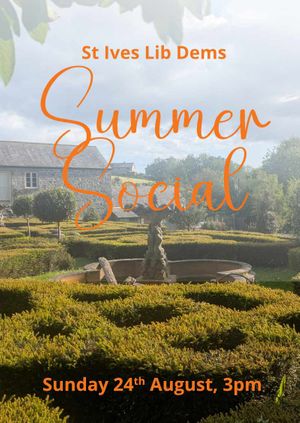 St Ives Lib Dems Summer Social