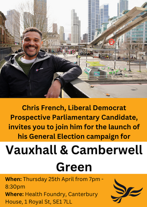 Vauxhall & Camberwell Green Launch Event
