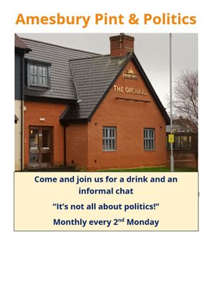 Amesbury Pint and Politics