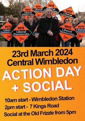 Central Wimbledon Action Day and Social