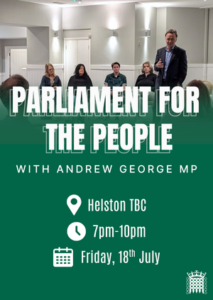 Parliament for the People - In Conversation with Andrew George MP