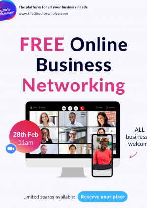 FREE online business networking event
