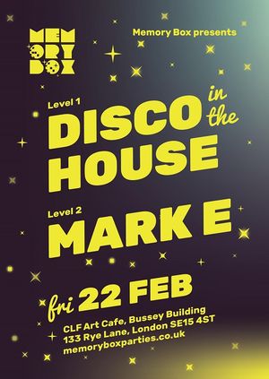 Disco in the House // Mark E