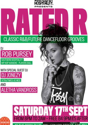 Rated R w/ Rob Pursey, Aletha Vandross & Special Guests