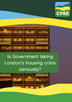 Is Government taking London's housing crisis seriously?