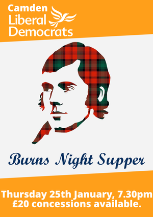 Camden Liberal Democrats: Burns Night Supper