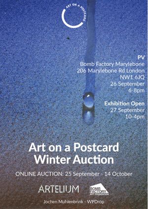 Art on a Postcard Winter Auction - Private View
