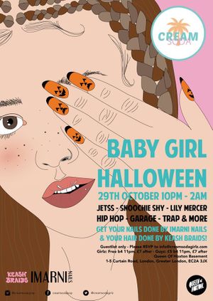 CREAM SODA Presents: BABY GIRL HALLOWEEN