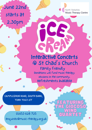 Ice Cream Concert for Families featuring the Giocoso Wind Quartet