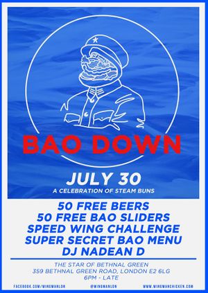 Bao Down Party - Free beer tickets