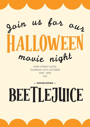 Halloween Movie Night!