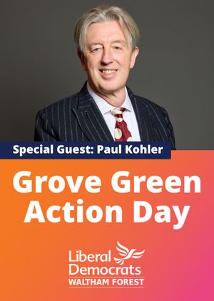 Grove Green Action Day with Paul Kohler MP