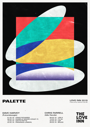 Palette curated by Dave Harvey