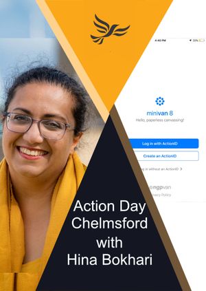 Action Day - Chelmsford - with Hina Bokhari