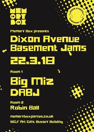 Memory Box x Dixon Avenue Basement Jams