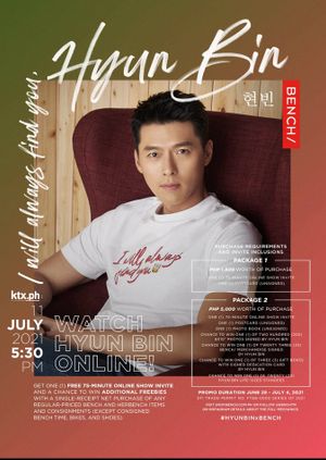 Hyun Bin Virtual Fan Meet