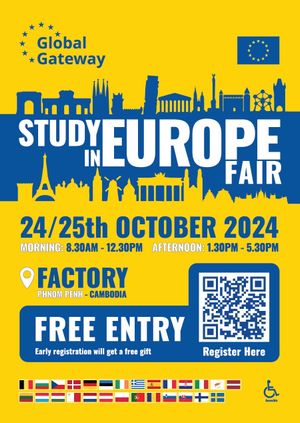 Study in Europe Fair 2024 Cambodia