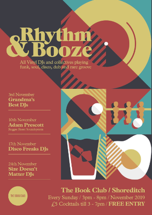 Rhythm & Booze  W/ Disco Freaks - Free Vinyl Session 