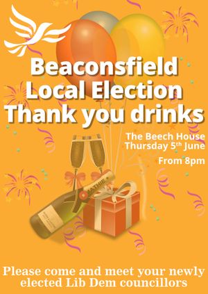 Beaconsfield Thank You Drinks