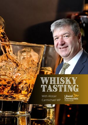 Whisky tasting with Alistair Carmichael MP 