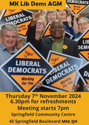 MK Lib Dems AGM