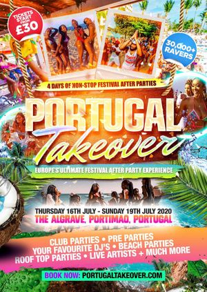 Portugal Takeover - Europe’s Ultimate Festival After Party Experience