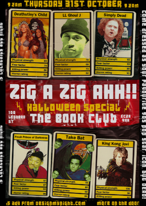 Zig A Zig AHH! Halloween  Party