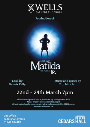 Wells Cathedral Lower School presents Roald Dahl's Matilda Jr