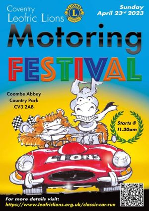 Coventry Leofric Lions Classic Motoring Festival 2023
